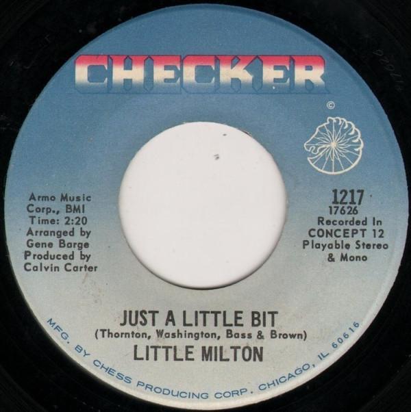 Little Milton - Just A Little Bit