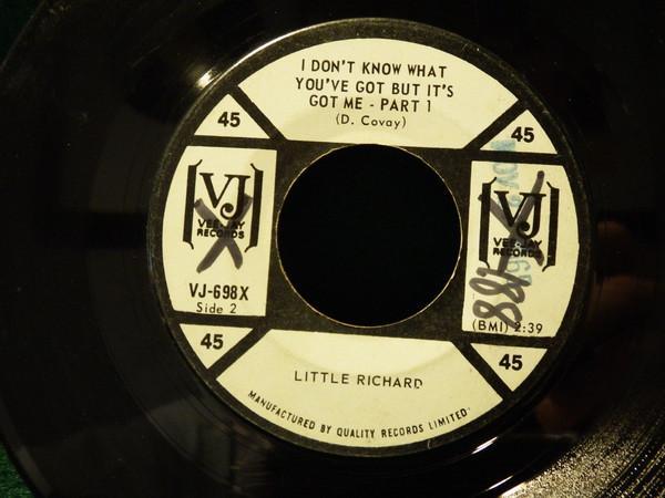Little Richard - I Don't Know What You've Got But It's Got Me