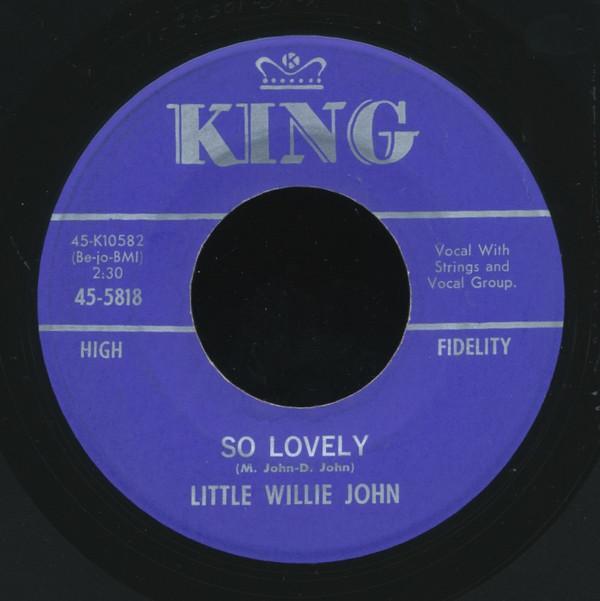 Little Willie John - So Lovely / Inside Information