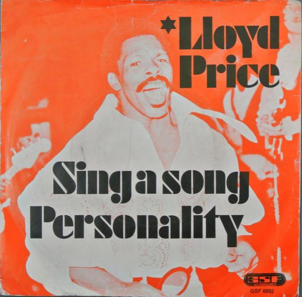 Lloyd Price - Sing A Song / Personality