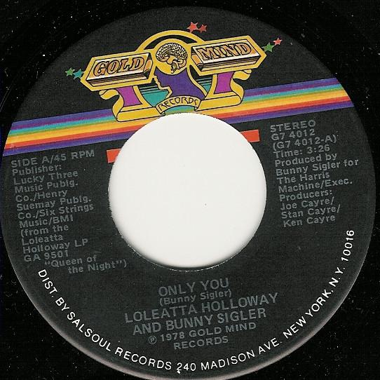 Loleatta Holloway, Bunny Sigler - Only You