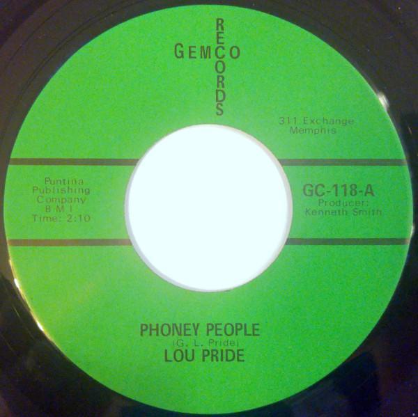 Lou Pride - Phoney People