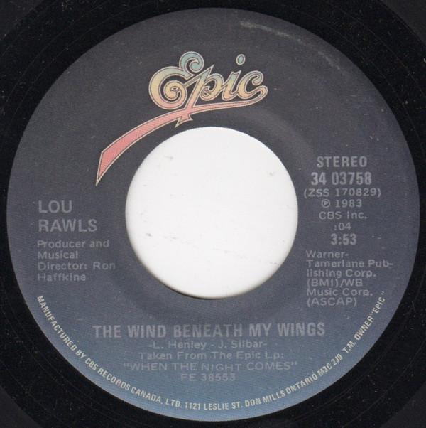 Lou Rawls - The Wind Beneath My Wings