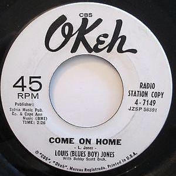 Louis Jones (2) - Come On Home / I Cried