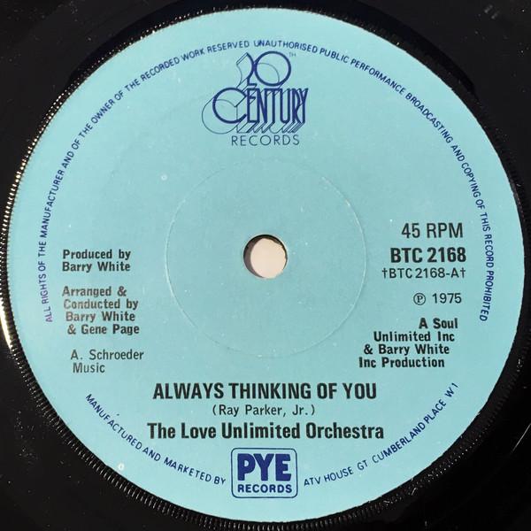 Love Unlimited Orchestra - Always Thinking Of You