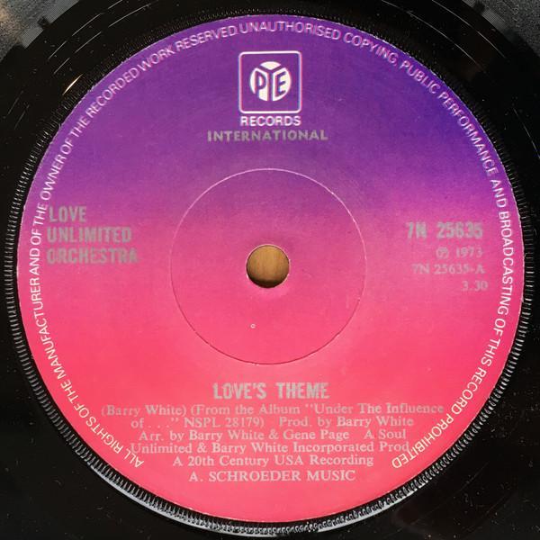 Love Unlimited Orchestra - Love's Theme / Sweet Moments