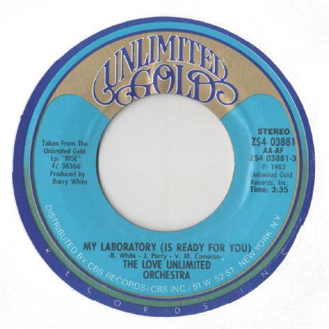 Love Unlimited Orchestra - My Laboratory (Is Ready For You) / Goodbye Concerto