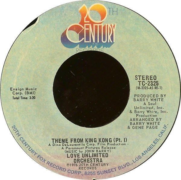 Love Unlimited Orchestra - Theme From King Kong