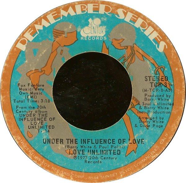 Love Unlimited - Under The Influence Of Love / I Belong To You
