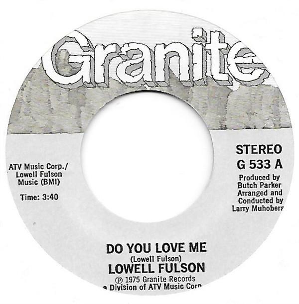 Lowell Fulson - Do You Love Me / Step At A Time