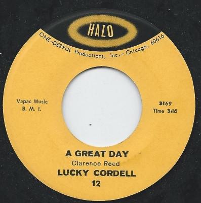 Lucky Cordell - A Great Day / Lord Help Me