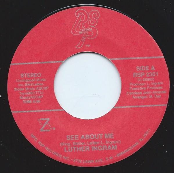 Luther Ingram - See About Me