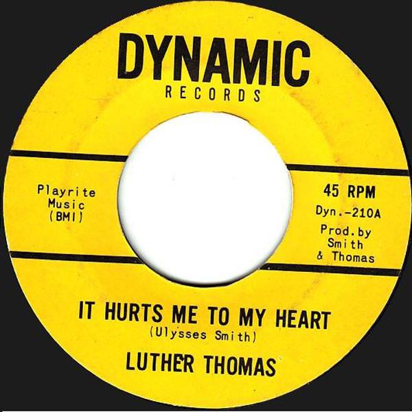 Luther Thomas (2) - It Hurts Me To My Heart / My Main Woman