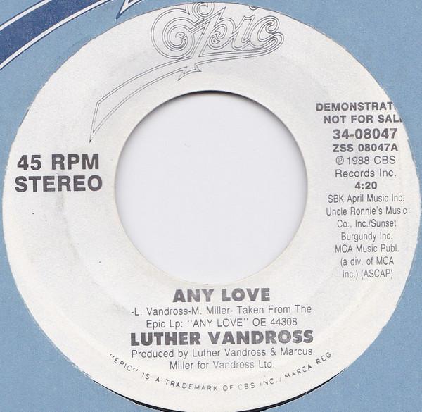Luther Vandross - Any Love