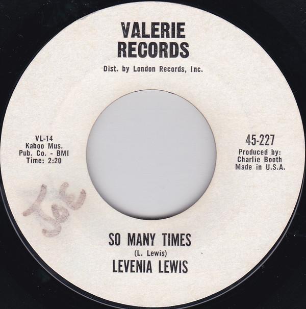 Luvenia Lewis - So Many Times