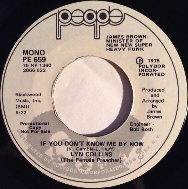 Lyn Collins, The Female Preacher - If You Don't Know Me By Now