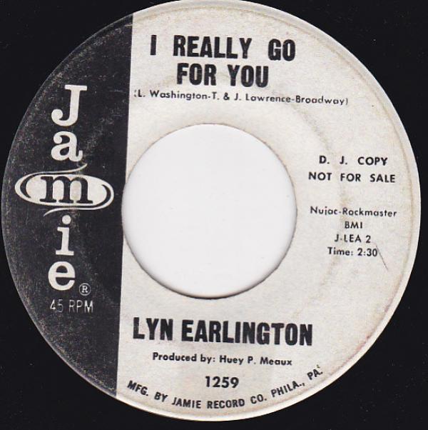 Lyn Earlington - I Really Go For You / Don't Make My Heart Bleed