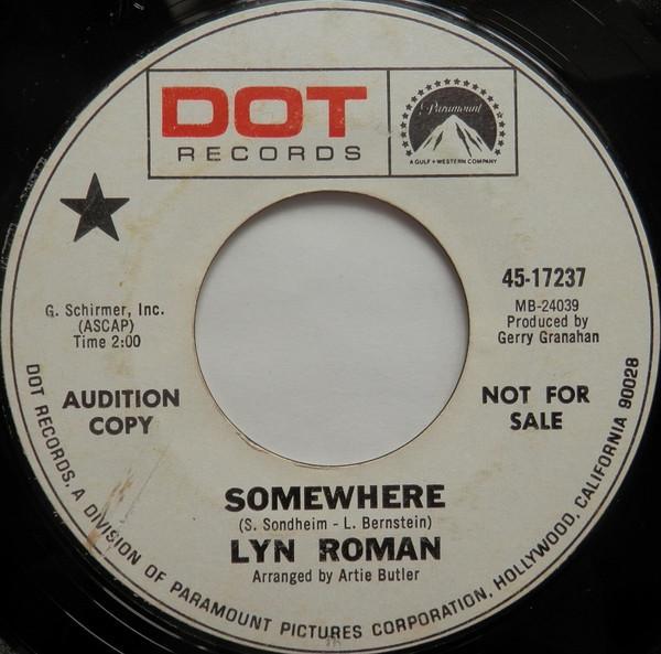 Lyn Roman - Somewhere