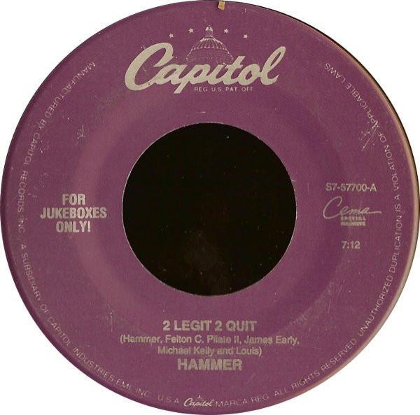 MC Hammer - 2 Legit 2 Quit