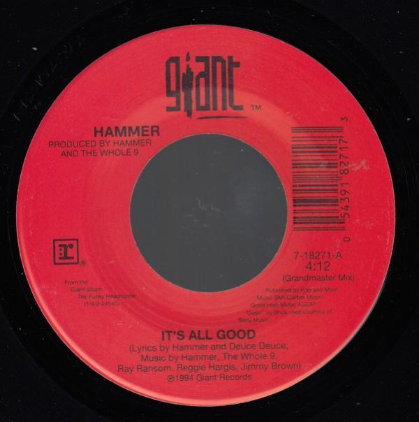 MC Hammer - It's All Good