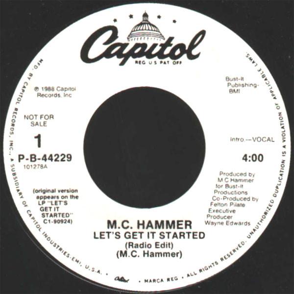 MC Hammer - Let's Get It Started