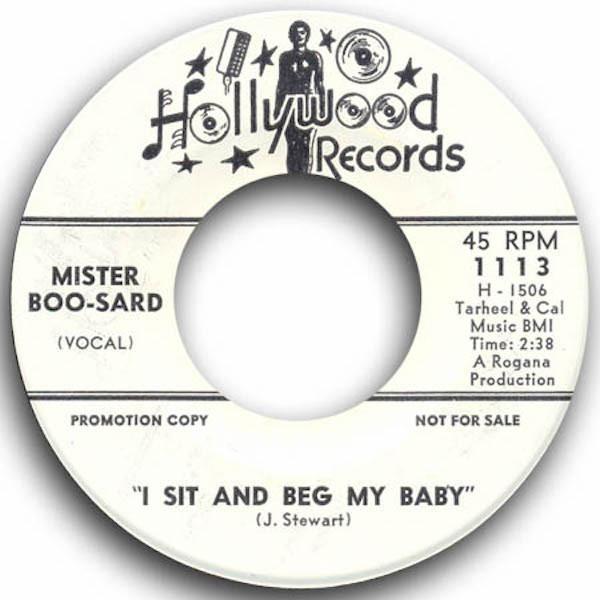 MISTER BOO-SARD - I Sit And Beg My Baby