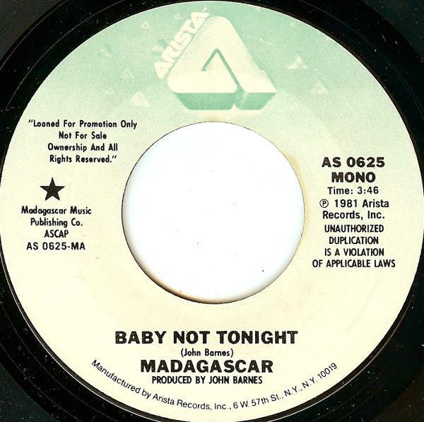 Madagascar (5) - Baby Not Tonight