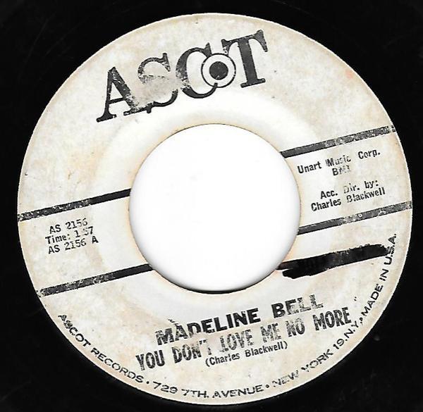 Madeline Bell - You Don't Love Me No More