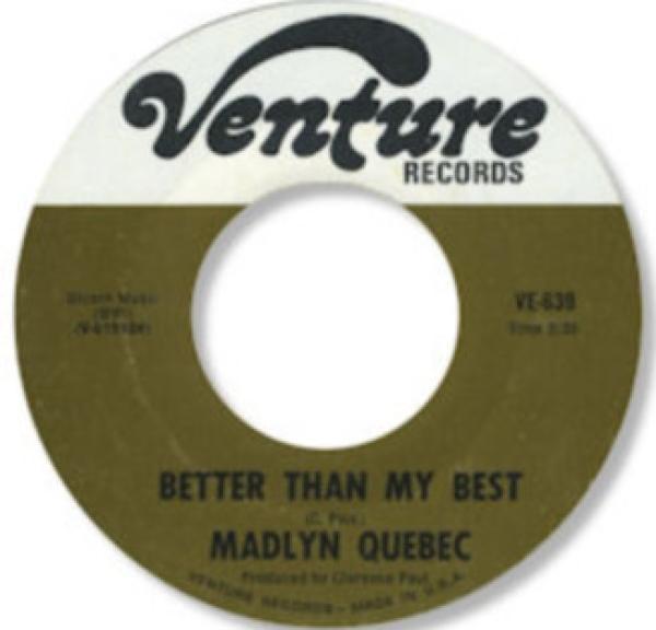 Madelyn Quebec - Better Than My Best