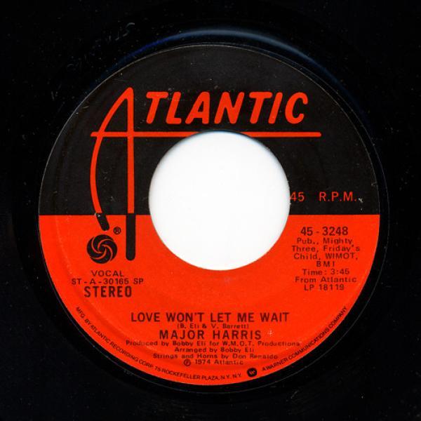 Major Harris - Love Won't Let Me Wait