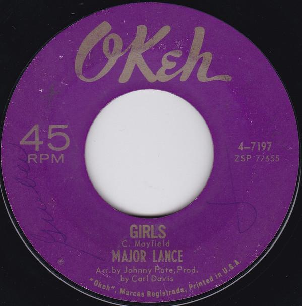 Major Lance - Girls / It Ain't No Use