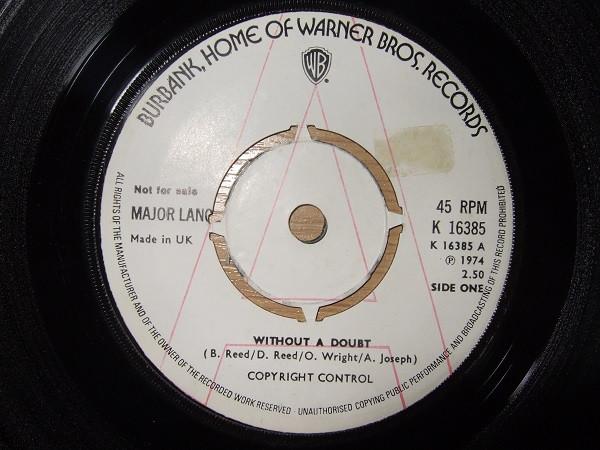 Major Lance - Without A Doubt / Open The Door To Your Heart