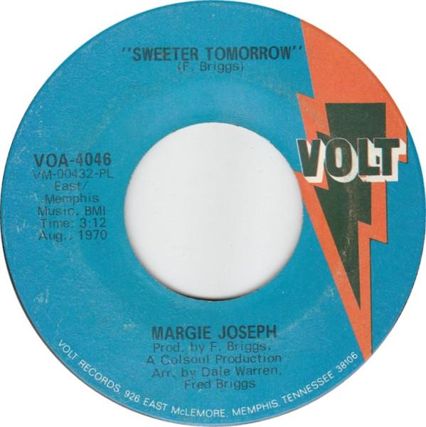 Margie Joseph - Sweeter Tomorrow / Punish Me