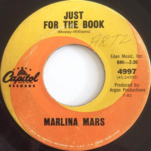 Marlina Mars - Just For The Book