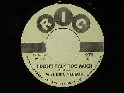 Martha Nelson - I Don´t Talk Too Much
