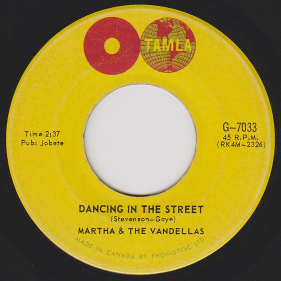 Martha Reeves & The Vandellas - Dancing In The Street / There He Is (At My Door)
