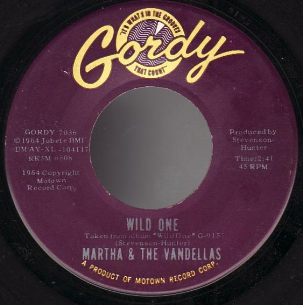 Martha Reeves & The Vandellas - Wild One