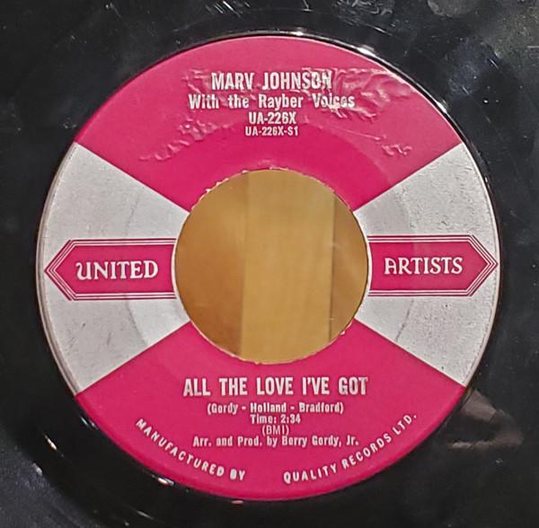 Marv Johnson, The Rayber Voices - Ain't Gonna Be That Way / All The Love I've Got