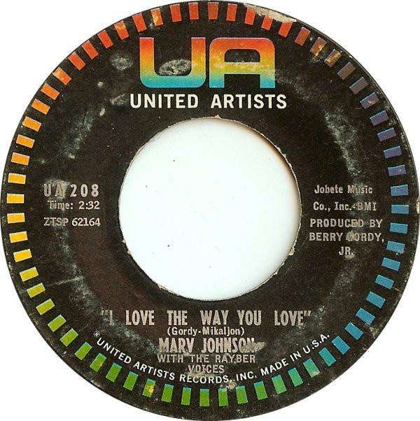 Marv Johnson - I Love The Way You Love