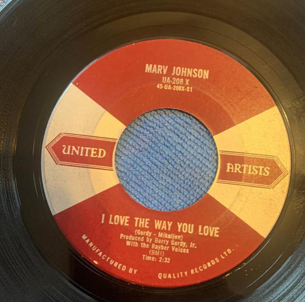 Marv Johnson - I Love The Way You Love