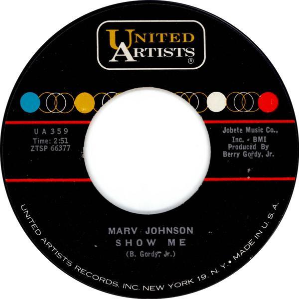 Marv Johnson - Oh Mary / Show Me