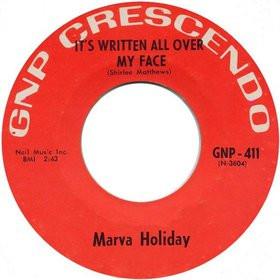 Marva Holiday - It's Written All Over My Face