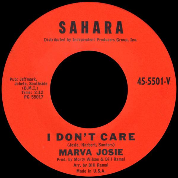 Marva Josie - I Don't Care