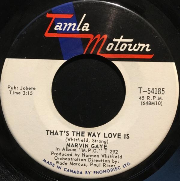 Marvin Gaye - That's The Way Love Is