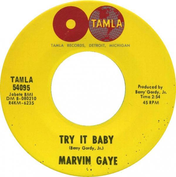 Marvin Gaye - Try It Baby / If My Heart Could Sing