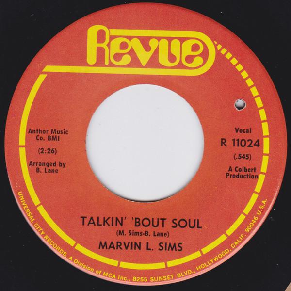 Marvin L. Sims - Talkin' 'Bout Soul