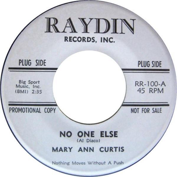 Mary Anne Curtis - No One Else / Johnny Dear