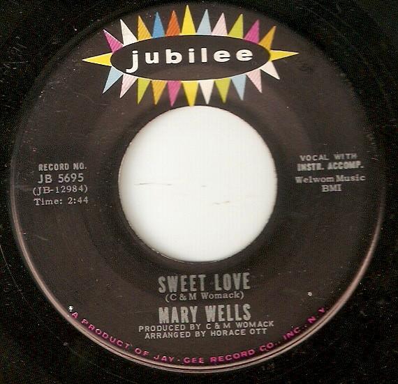 Mary Wells - Sweet Love