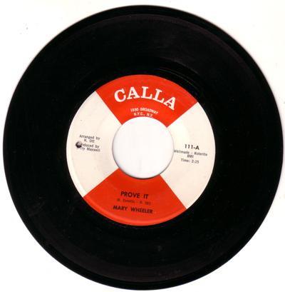 Mary Wheeler - Prove It / Fresh Out Of Teardrops