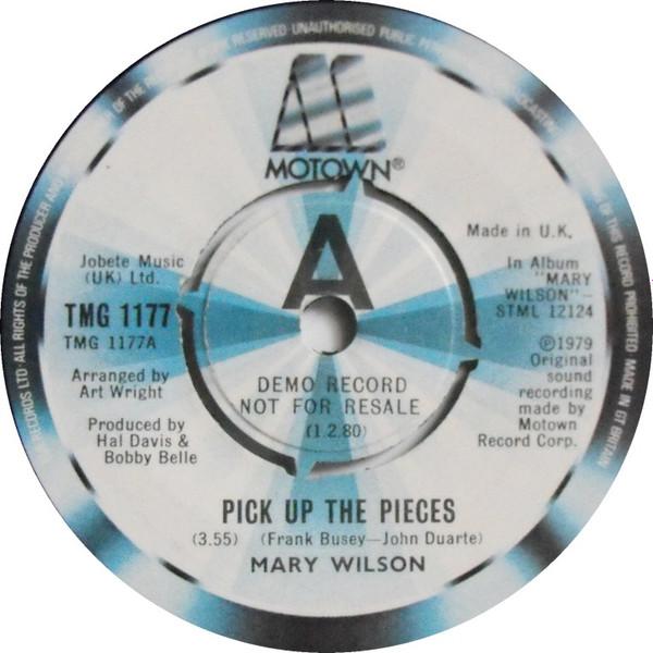 Mary Wilson - Pick Up The Pieces